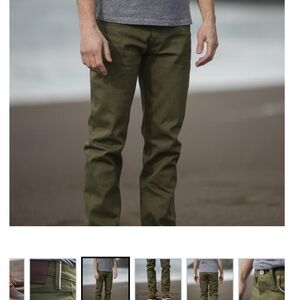 Gustin Men Straight #159 JAPAN OLIVE
JAPANESE SELVEDGE DENIM JEANS